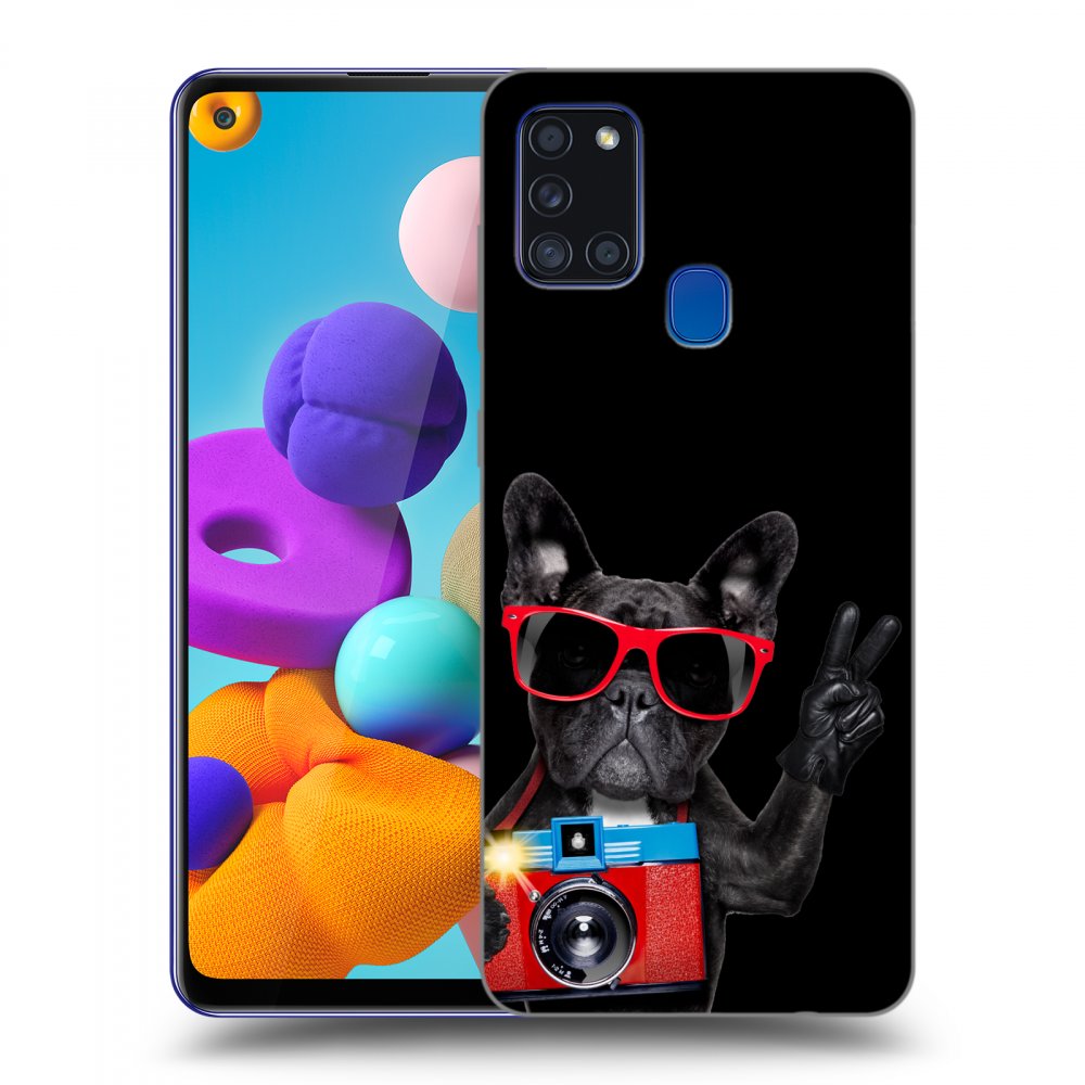 Picasee ULTIMATE CASE pro Samsung Galaxy A21s - French Bulldog