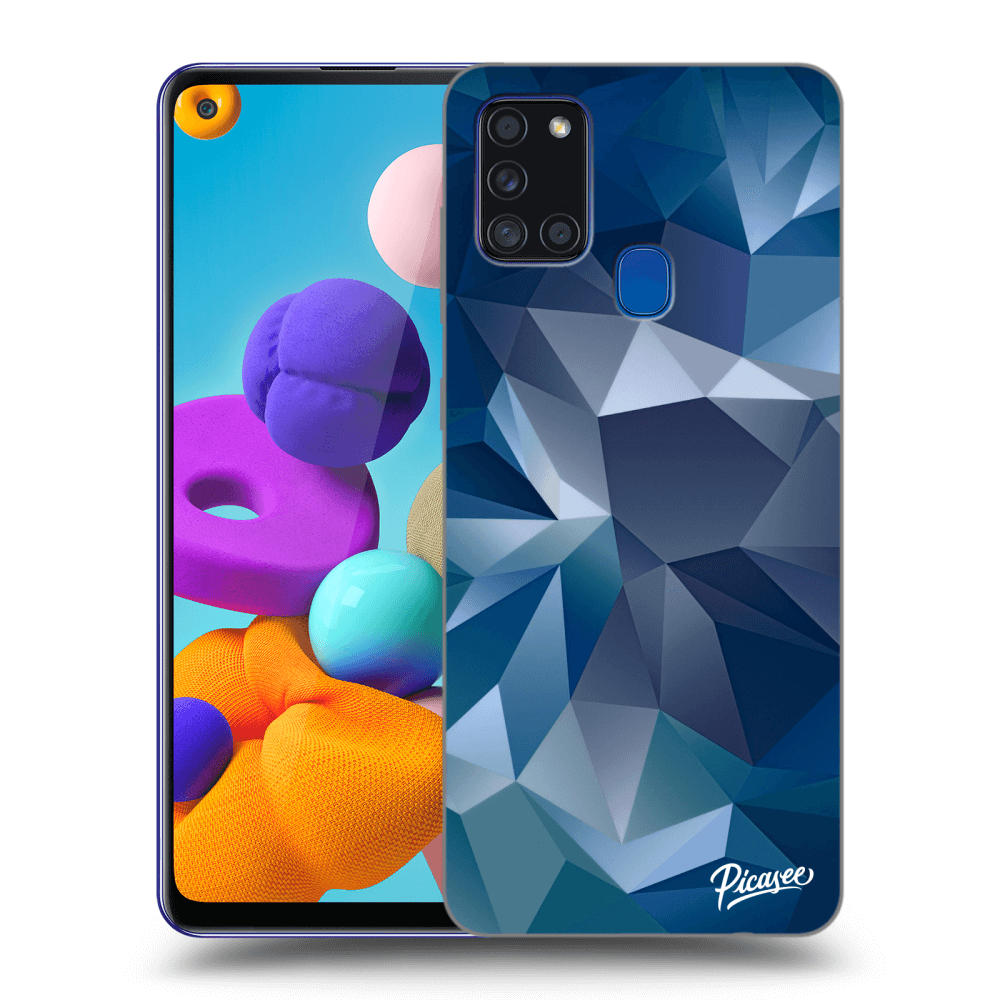 Picasee silikonowe przeźroczyste etui na Samsung Galaxy A21s - Wallpaper