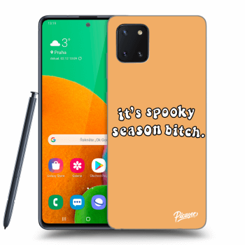 Picasee silikonowe przeźroczyste etui na Samsung Galaxy Note 10 Lite N770F - Spooky season