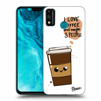 Etui na Honor 9X Lite - Cute coffee