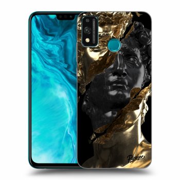 Etui na Honor 9X Lite - Gold - Black