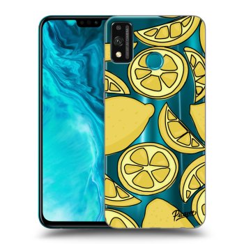 Picasee silikonowe przeźroczyste etui na Honor 9X Lite - Lemon