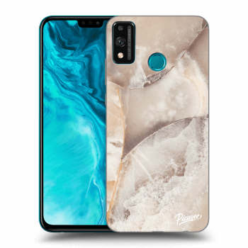 Etui na Honor 9X Lite - Cream marble