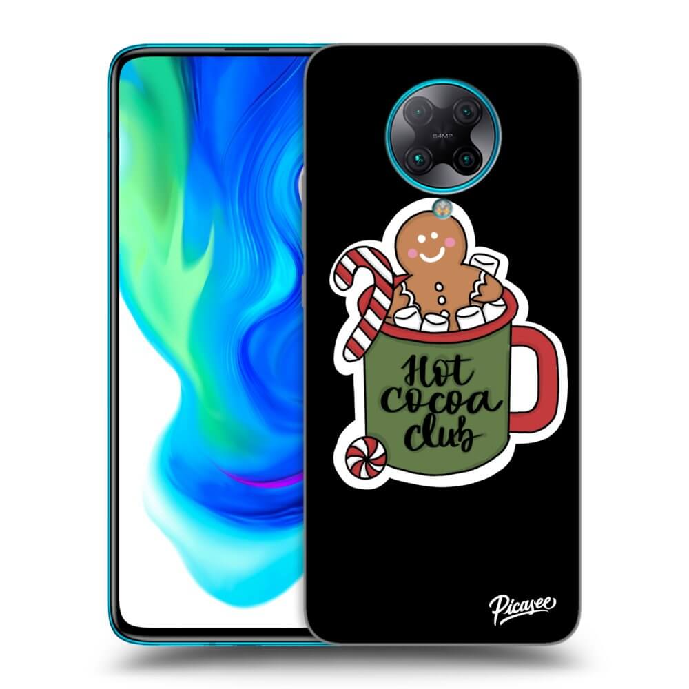 Picasee silikonowe czarne etui na Xiaomi Poco F2 Pro - Hot Cocoa Club
