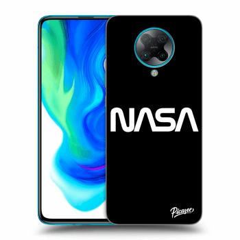 Picasee silikonowe czarne etui na Xiaomi Poco F2 Pro - NASA Basic