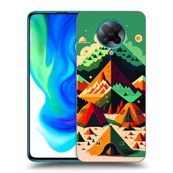 Picasee silikonowe czarne etui na Xiaomi Poco F2 Pro - Alaska