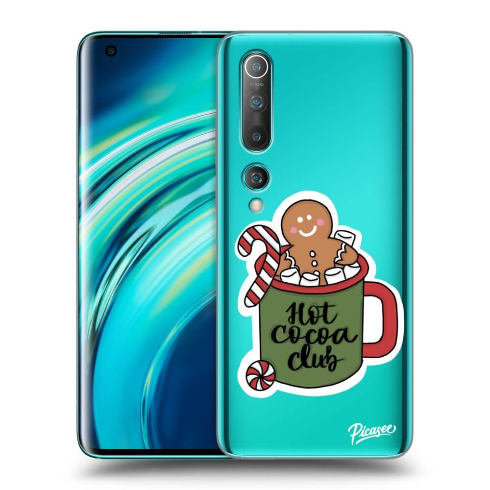 Picasee silikonowe przeźroczyste etui na Xiaomi Mi 10 - Hot Cocoa Club