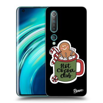 Picasee silikonowe czarne etui na Xiaomi Mi 10 - Hot Cocoa Club