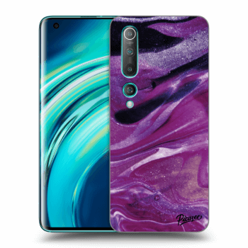 Etui na Xiaomi Mi 10 - Purple glitter