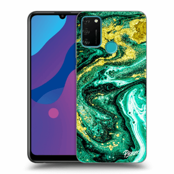 Etui na Honor 9A - Green Gold