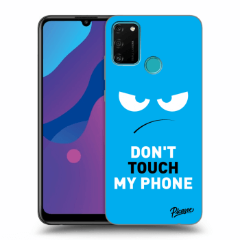 Etui na Honor 9A - Angry Eyes - Blue