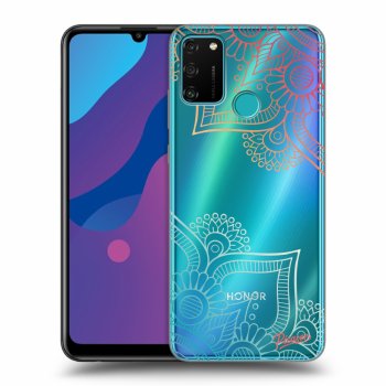 Etui na Honor 9A - Flowers pattern