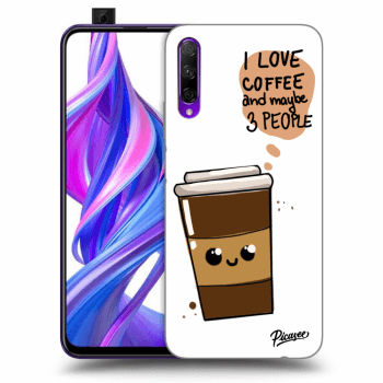 Etui na Honor 9X Pro - Cute coffee