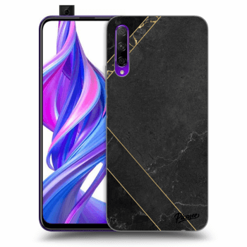 Etui na Honor 9X Pro - Black tile