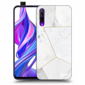 Etui na Honor 9X Pro - White tile