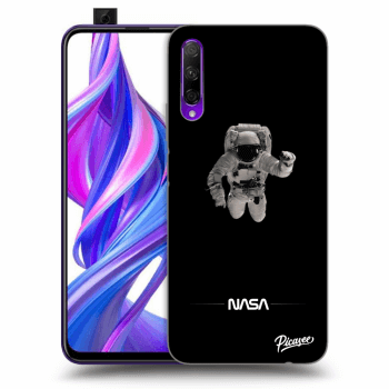 Picasee silikonowe przeźroczyste etui na Honor 9X Pro - Astronaut Minimal