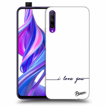 Etui na Honor 9X Pro - I love you