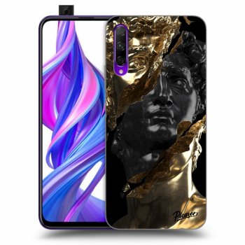 Etui na Honor 9X Pro - Gold - Black