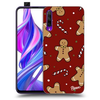 Picasee silikonowe przeźroczyste etui na Honor 9X Pro - Gingerbread 2