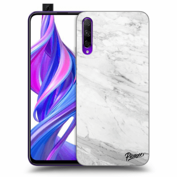 Etui na Honor 9X Pro - White marble