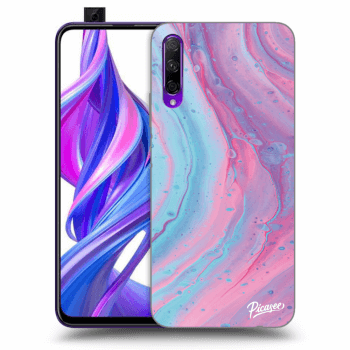 Etui na Honor 9X Pro - Pink liquid