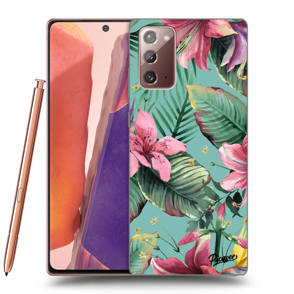 Picasee silikonowe przeźroczyste etui na Samsung Galaxy Note 20 - Hawaii