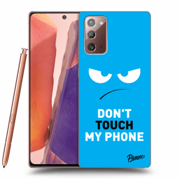 Etui na Samsung Galaxy Note 20 - Angry Eyes - Blue