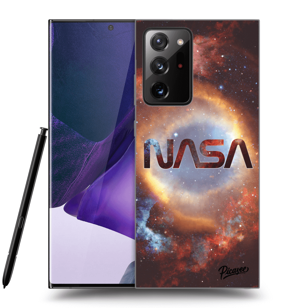 Picasee silikonowe czarne etui na Samsung Galaxy Note 20 Ultra - Nebula
