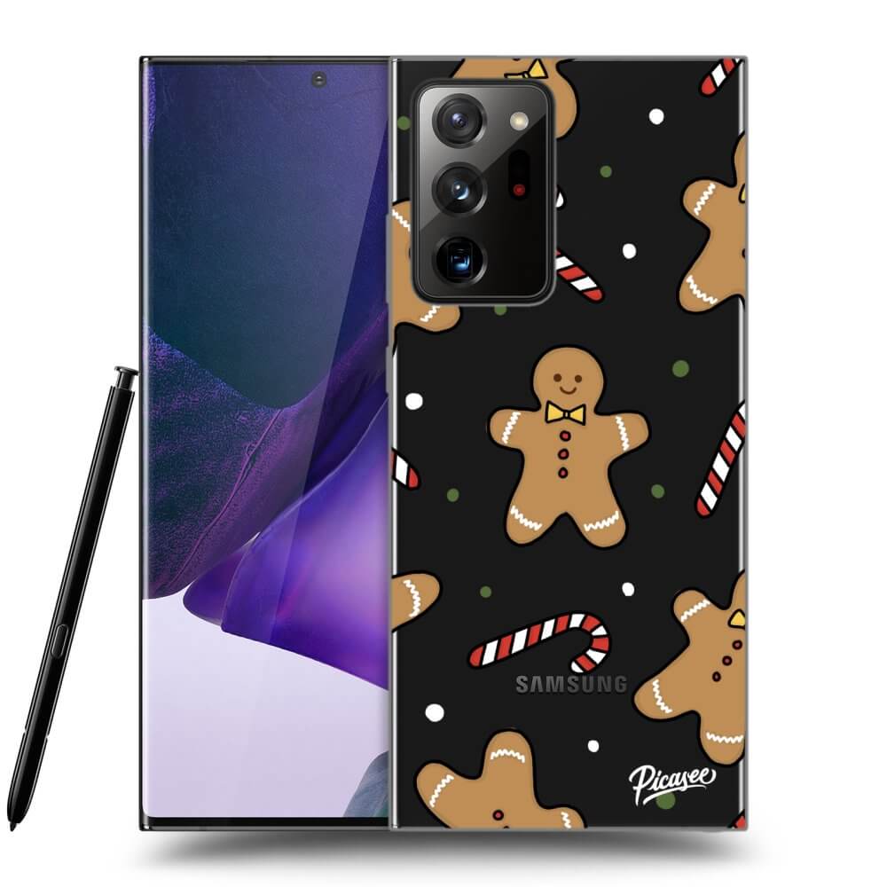 Picasee silikonowe przeźroczyste etui na Samsung Galaxy Note 20 Ultra - Gingerbread