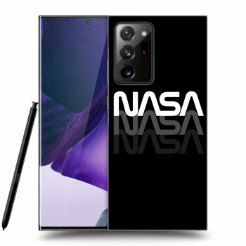 Picasee silikonowe czarne etui na Samsung Galaxy Note 20 Ultra - NASA Triple