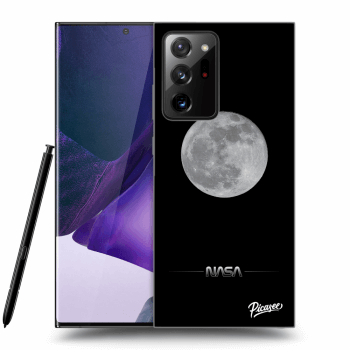 Picasee silikonowe czarne etui na Samsung Galaxy Note 20 Ultra - Moon Minimal