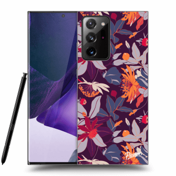 Etui na Samsung Galaxy Note 20 Ultra - Purple Leaf