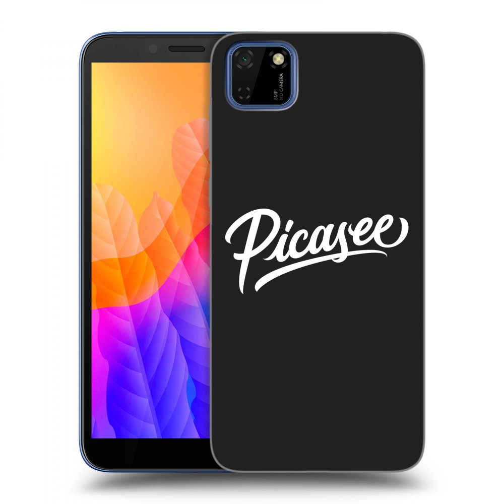 Picasee silikonowe czarne etui na Huawei Y5P - Picasee - White