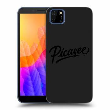 Picasee silikonowe czarne etui na Huawei Y5P - Picasee - black