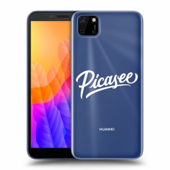 Picasee silikonowe przeźroczyste etui na Huawei Y5P - Picasee - White
