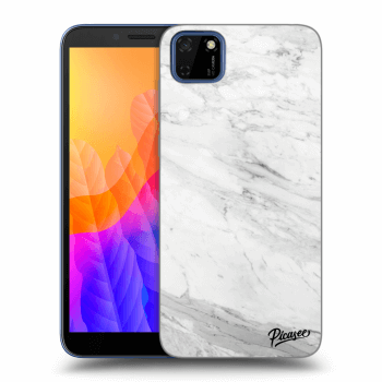 Etui na Huawei Y5P - White marble