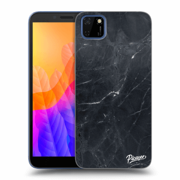 Etui na Huawei Y5P - Black marble