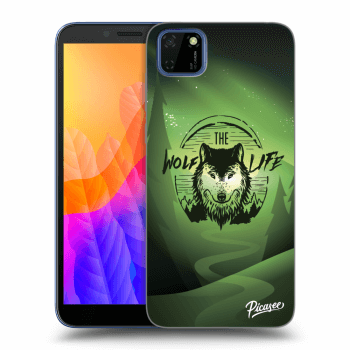 Etui na Huawei Y5P - Wolf life