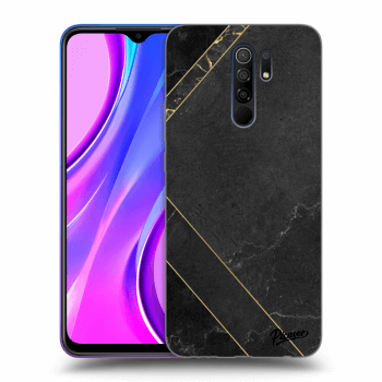 Etui na Xiaomi Redmi 9 - Black tile