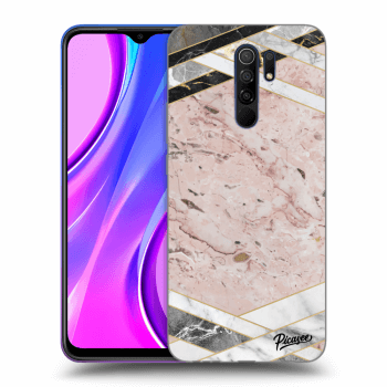 Picasee ULTIMATE CASE pro Xiaomi Redmi 9 - Pink geometry