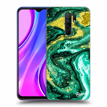 Etui na Xiaomi Redmi 9 - Green Gold