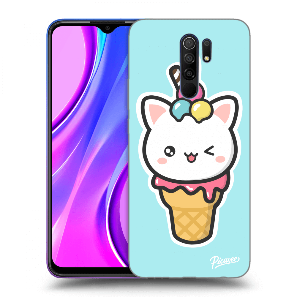 Picasee ULTIMATE CASE pro Xiaomi Redmi 9 - Ice Cream Cat