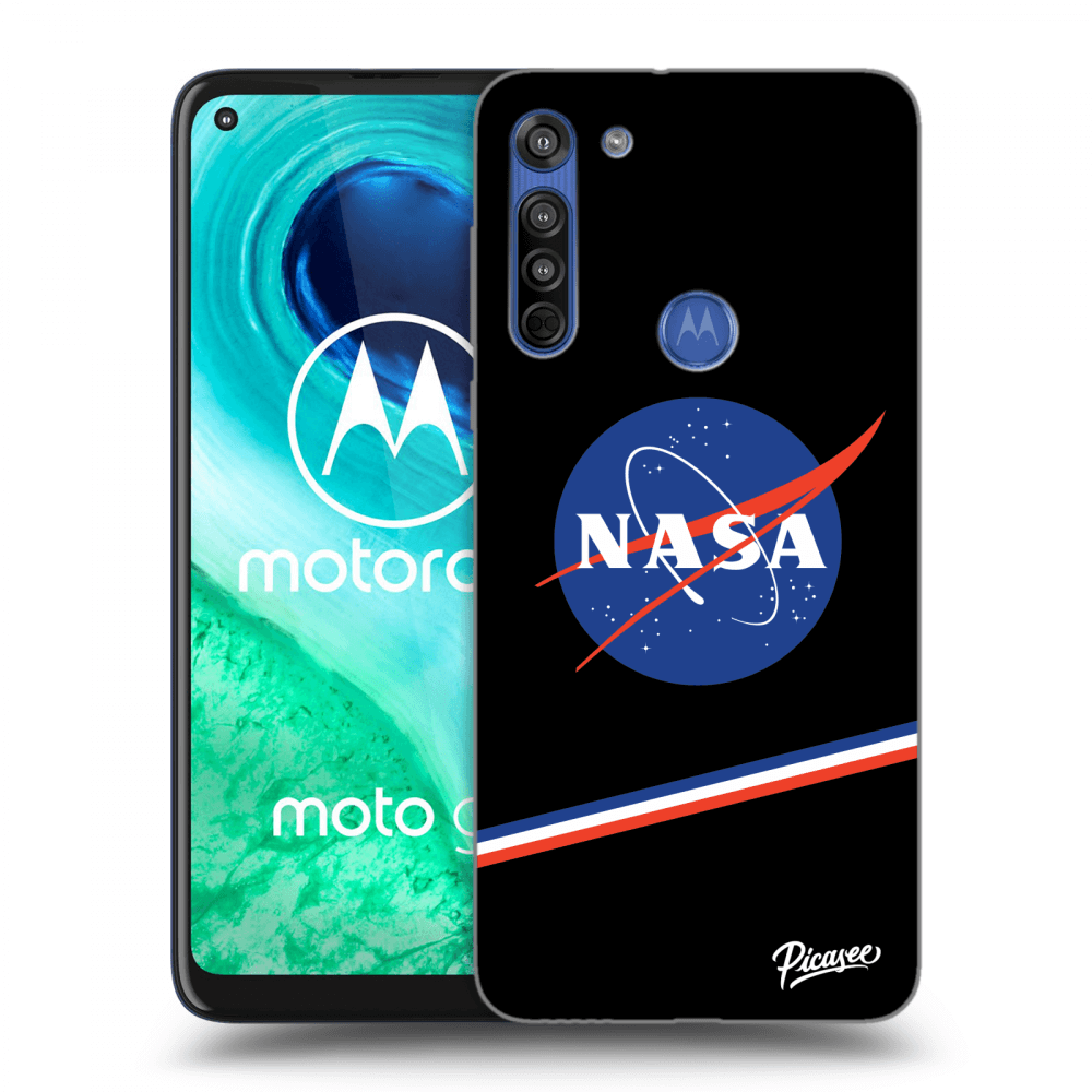 Picasee silikonowe przeźroczyste etui na Motorola Moto G8 - NASA Original