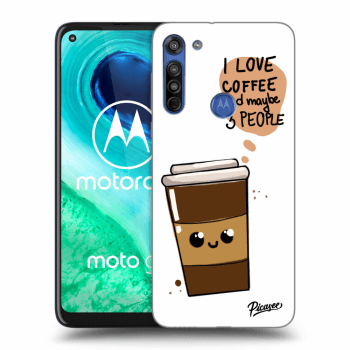 Etui na Motorola Moto G8 - Cute coffee