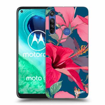 Etui na Motorola Moto G8 - Hibiscus