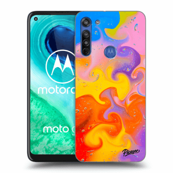 Etui na Motorola Moto G8 - Bubbles