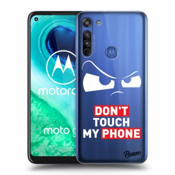 Etui na Motorola Moto G8 - Cloudy Eye - Transparent
