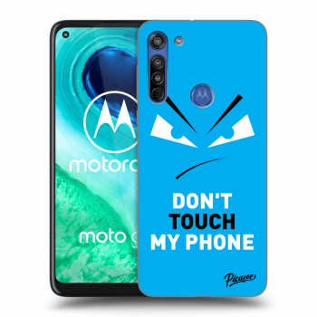 Etui na Motorola Moto G8 - Evil Eye - Blue
