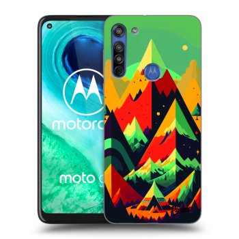Picasee silikonowe przeźroczyste etui na Motorola Moto G8 - Toronto