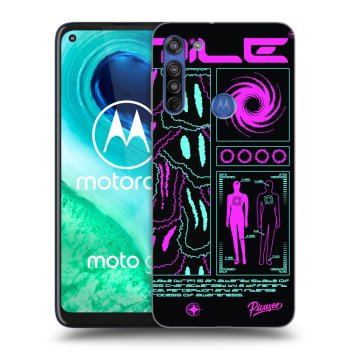 Picasee silikonowe przeźroczyste etui na Motorola Moto G8 - HYPE SMILE
